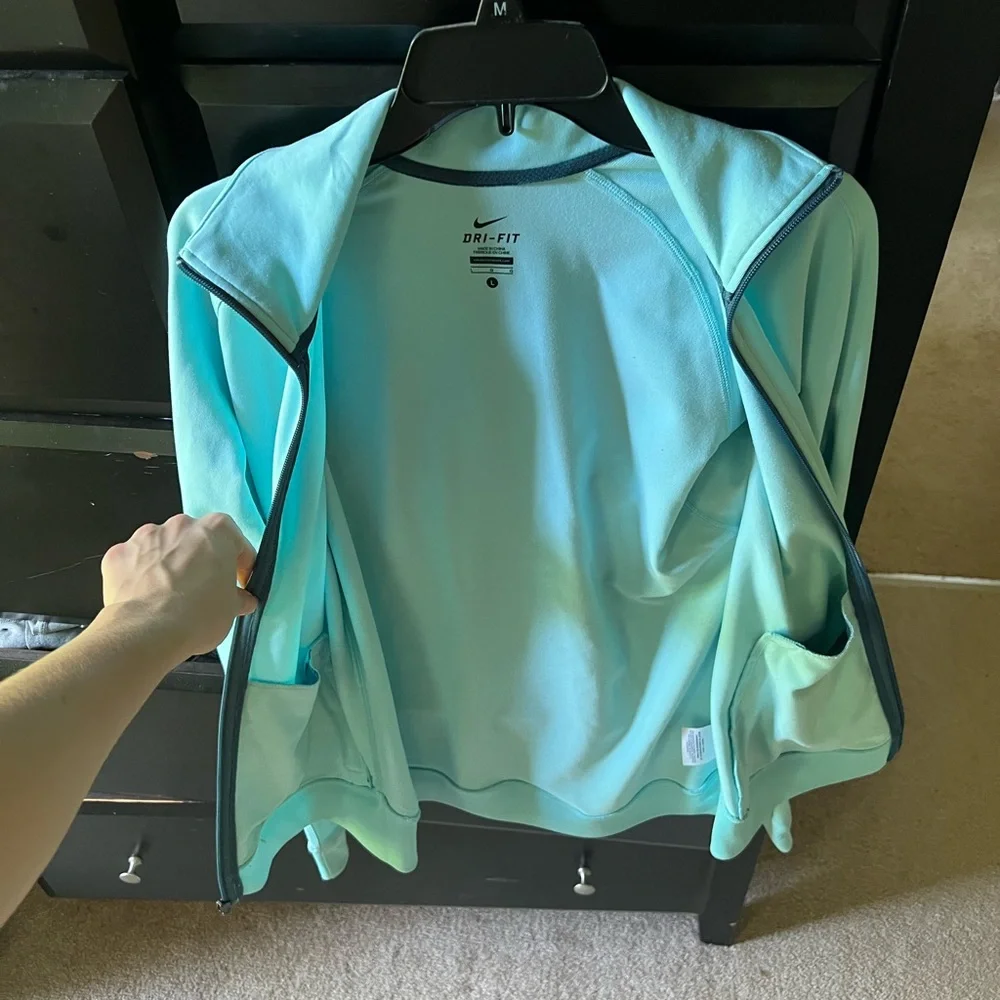Nike Dri-fit bright running zipper jacket active